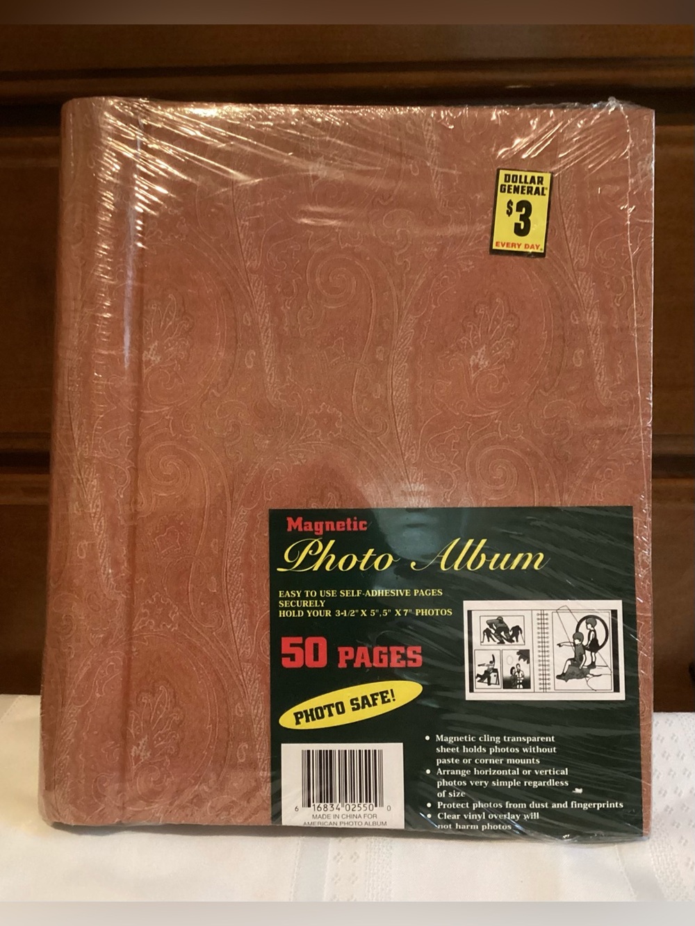 NWT 90’s/Y2K Dollar General Magnetic Photo Album 50 Pages SEALED